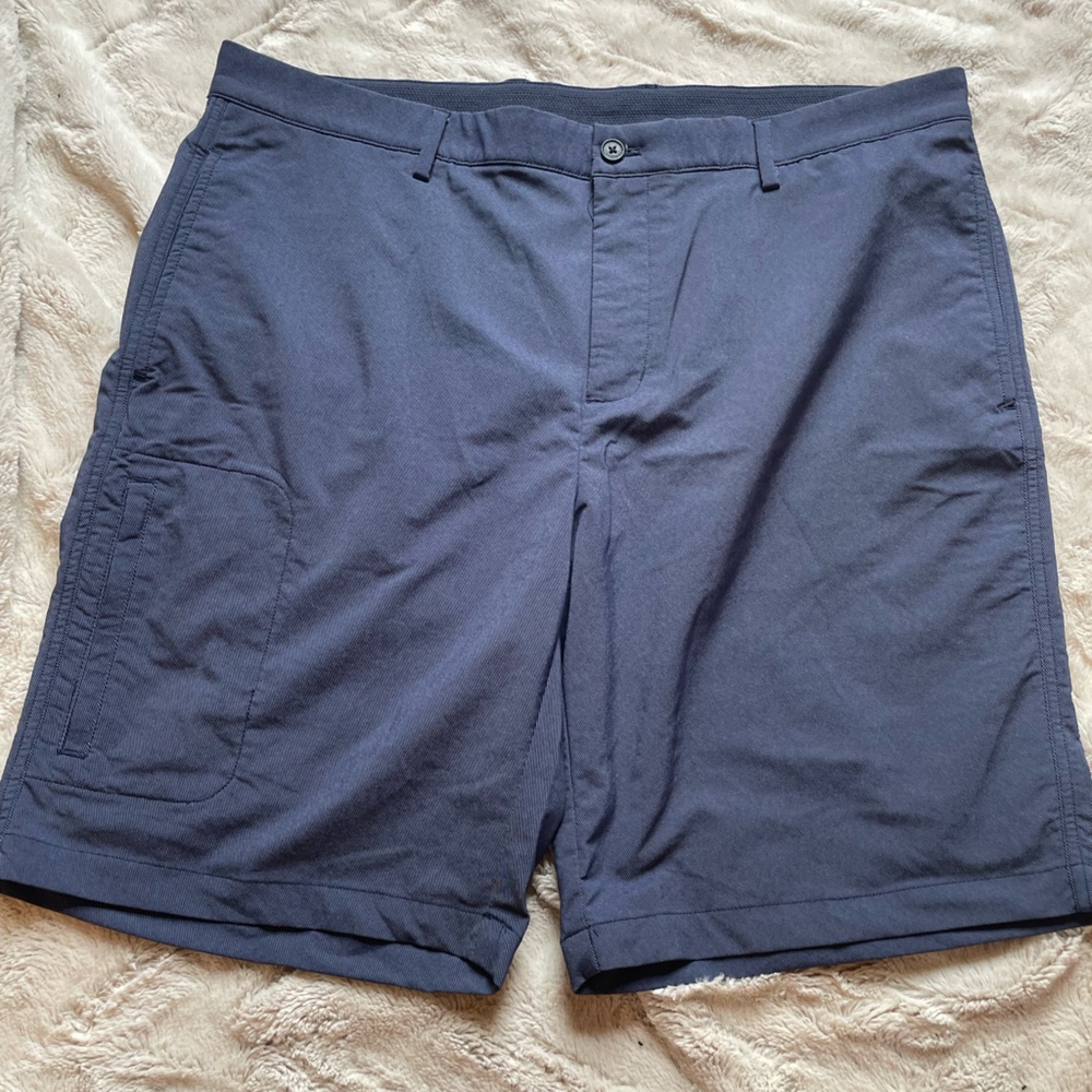 Navy Blue Casual Shorts